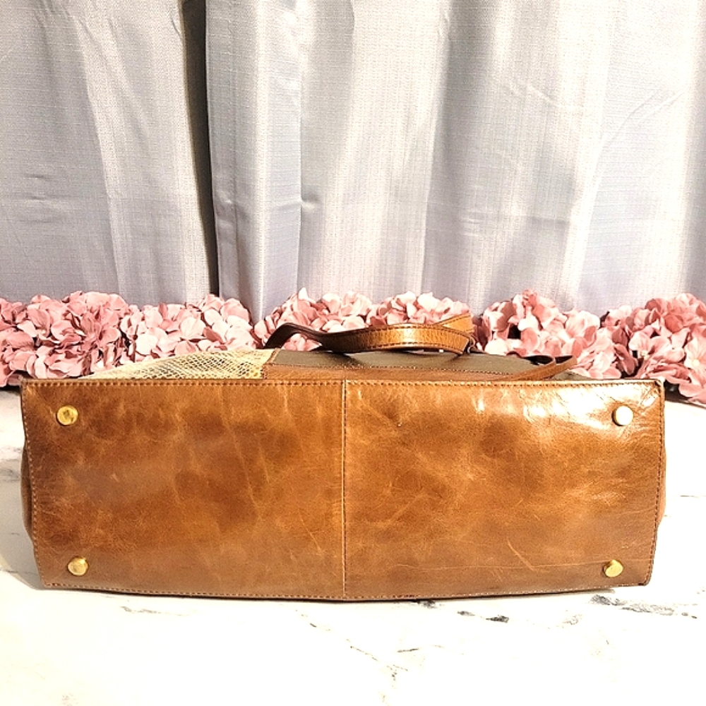 Hobo The Original Python Mixed Panel Leathers Sho… - image 6